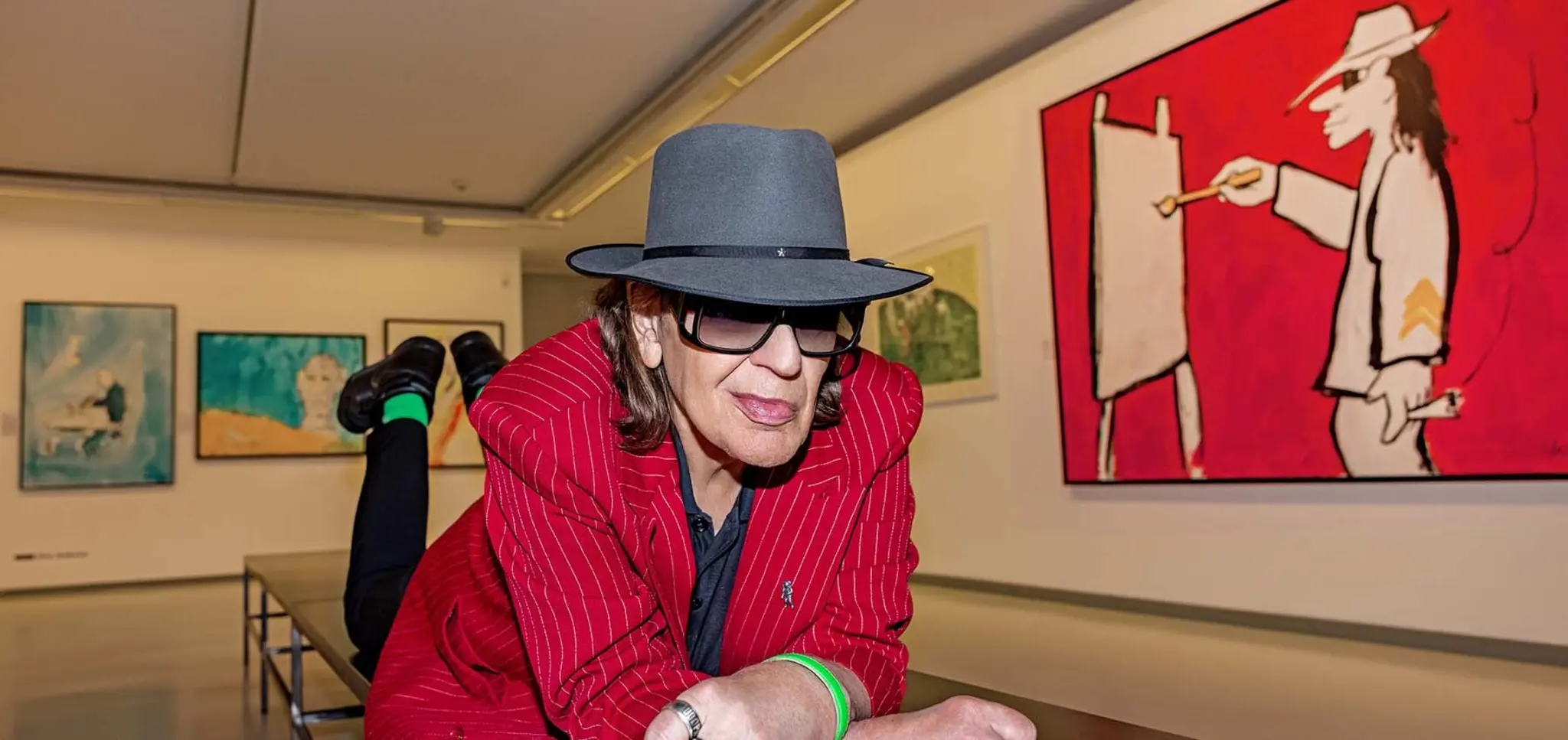  Ausstellung: Udo Lindenberg: Ausstellung in der Ludwiggalerie eröffnet Bildidee 