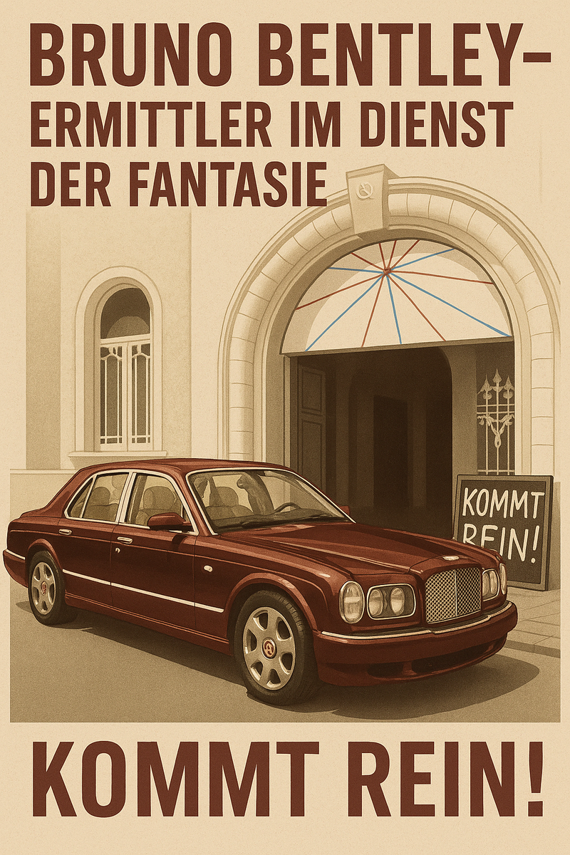 Plakat der Kunstaktion "BRUNO BENTLEY" | Foto: KKRR