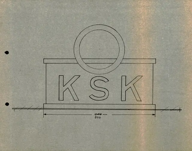 Wer kennt dieses Logo noch? Es sieht so ganz anders aus als das heute bekannte Logo der Sparkassen...