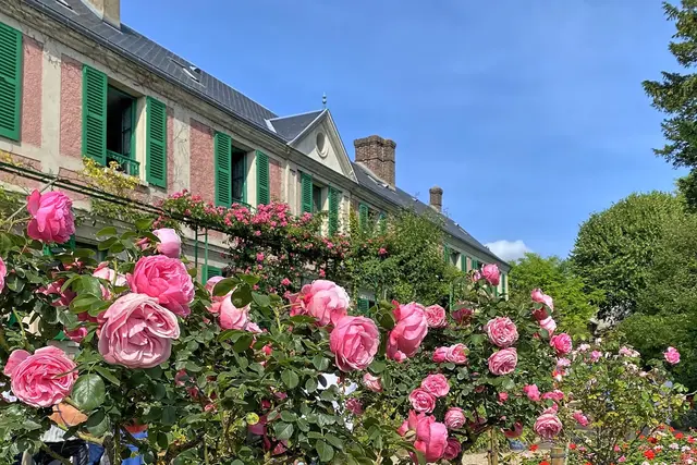 Rosen vor dem Wohnhaus | Foto: c Margot Klütsch