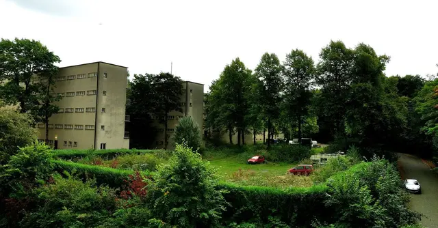 An dieser Stelle stand die SS-Baracke. Nach dem Krieg abgerissen. | Foto: Uwe Klein