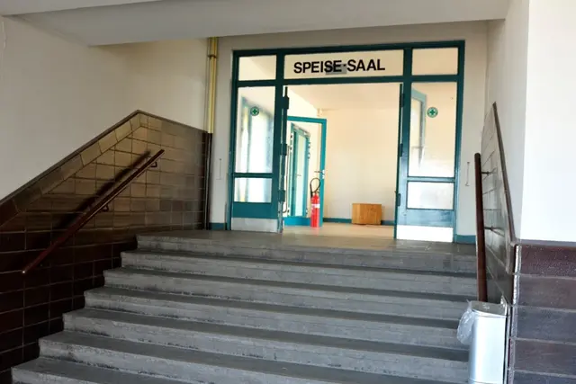 Aufgang zum Speisesaal | Foto: Uwe Klein