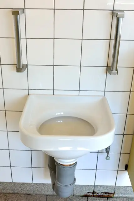 Der "Kotzkübel" auf der Toilette  | Foto: Uwe Klein