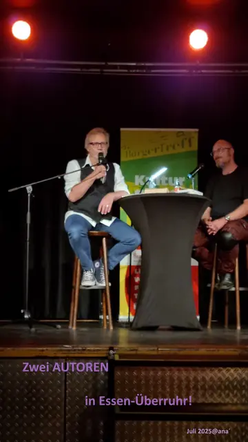 Carsten WUNN ...erzählt und liest aus seinem neuesten Buch...
"Die Flora schlägt zurück"