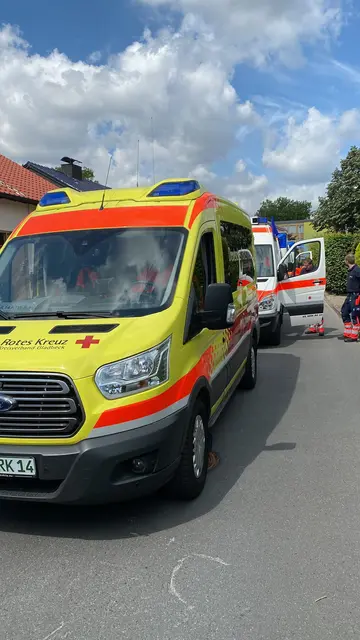 Einsatz in Datteln RK Gladbeck 14 KTW 1 | Foto: DRK Gladbeck