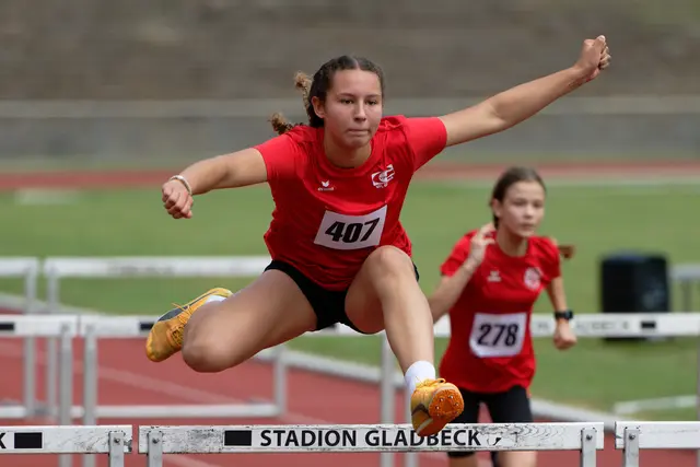 Melina Sommerfeld siegt über 60 m Hürden und 75 m | Foto: Rainer Krüger