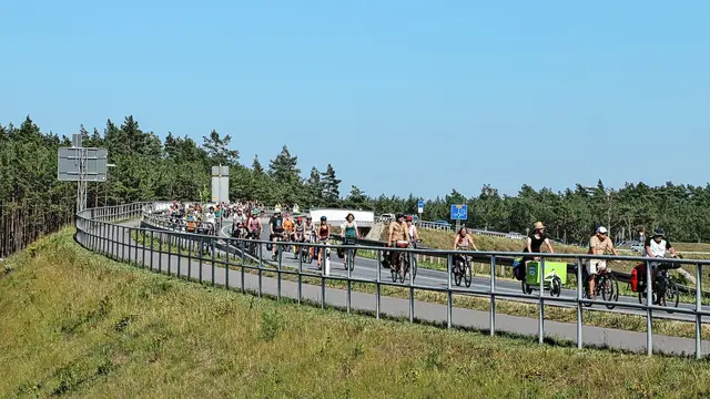 Zirka 120 Radler werden zur 34. Tour de Natur erwartet. Foto: Frank Vogelsteller