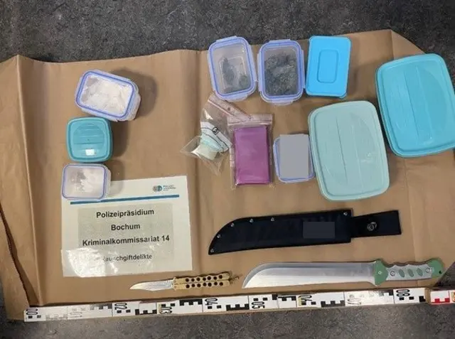 Drogenfund in Herne. | Foto: Polizei Bochum