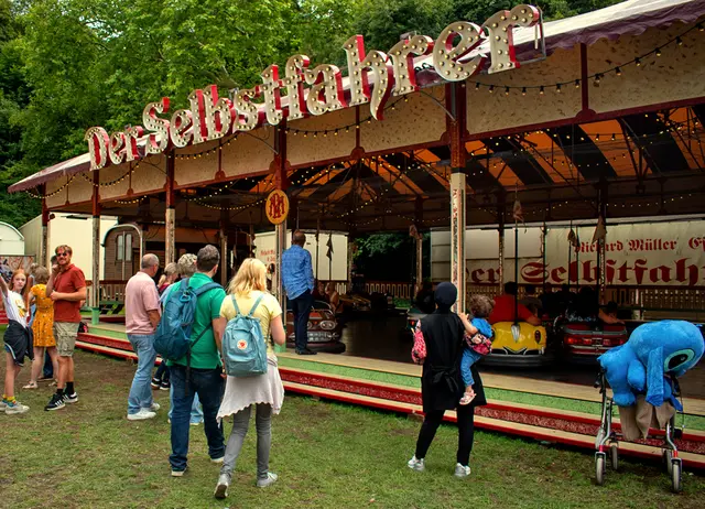 Der Selbstfahrer, ein Autoscooter | Foto: Stefanie Vollenberg