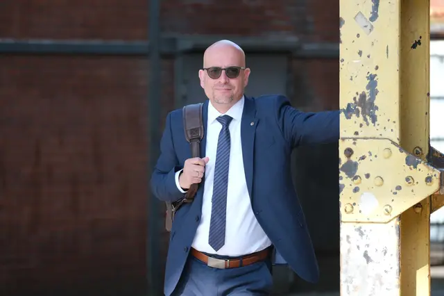 Saschsa Lening, sicherheitspolitischer Sprecher der AfD-Fraktion im Rat der Stadt Duisburg und Mitglied des Deutschen Bundestages.