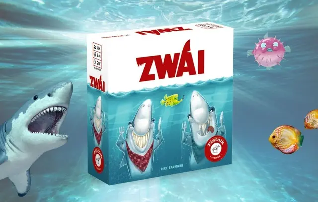 "Zwai", das taktische Familien-Kartenspiel von Dirk Baumann ist seine Premiere bei Piatnik. Foto: Piatnik