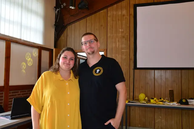 Jens Schmid mit seiner Ehefrau. | Foto: @ Sabine Schlücking