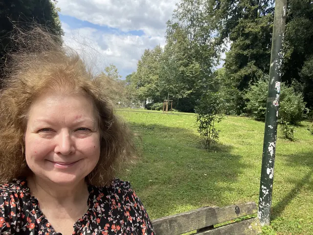 Da standen mir die Haare zu Berge... Sonne und Wind sorgten für dieses Bild    ;-))))))