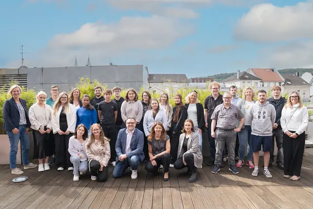 Auszubildende starten bei der Stadt Iserlohn. 
Foto: Stadt Iserlohn 

