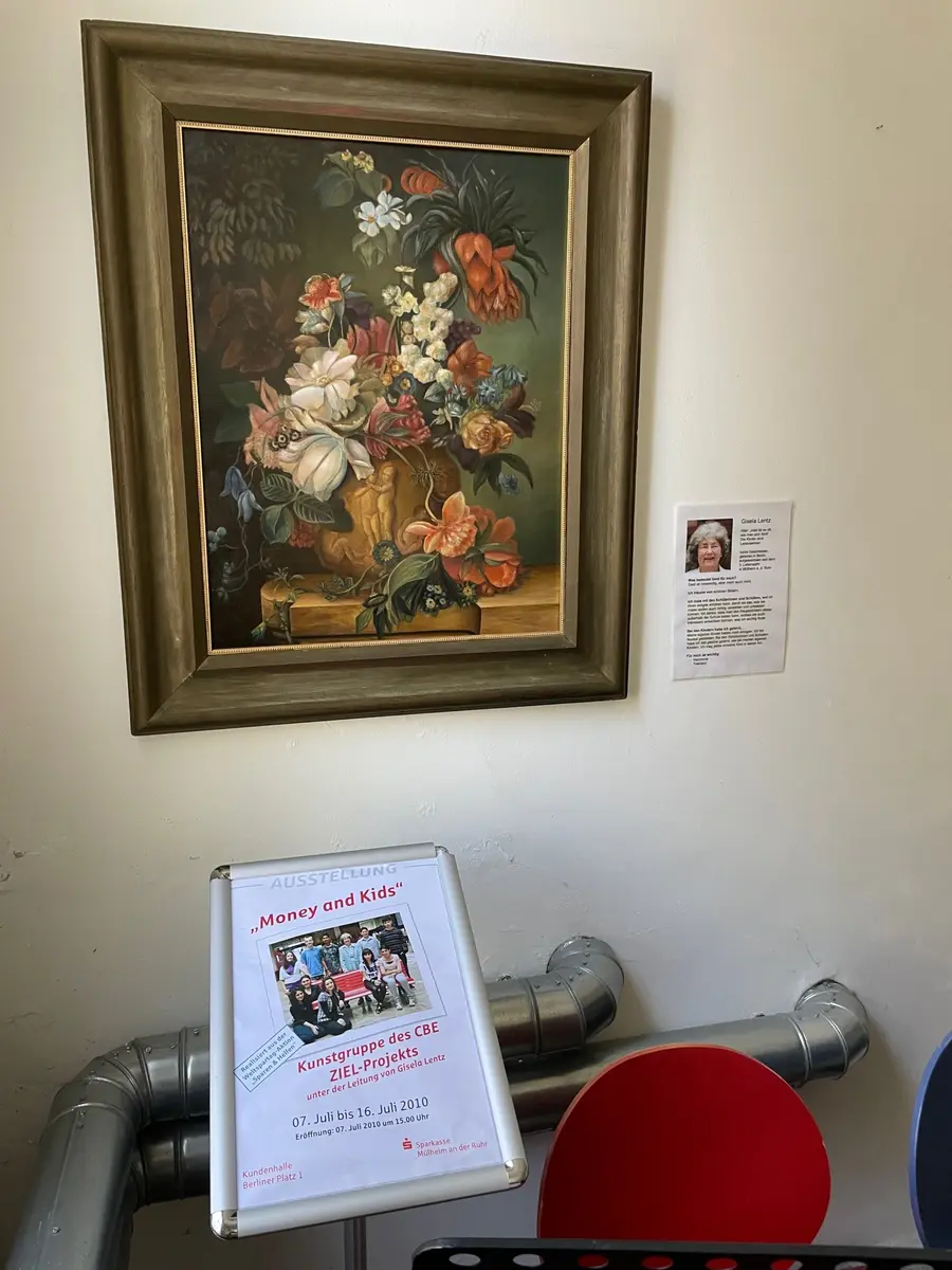 "Blumenpracht"  Malerei von Gisela Lentz | Foto: Kunststadt-MH.de