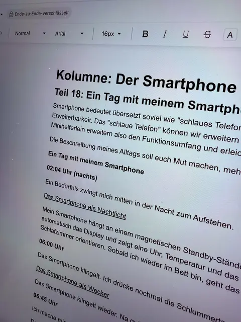 Ein Tag mit meinem Smartphone | Foto: Andreas Schulz