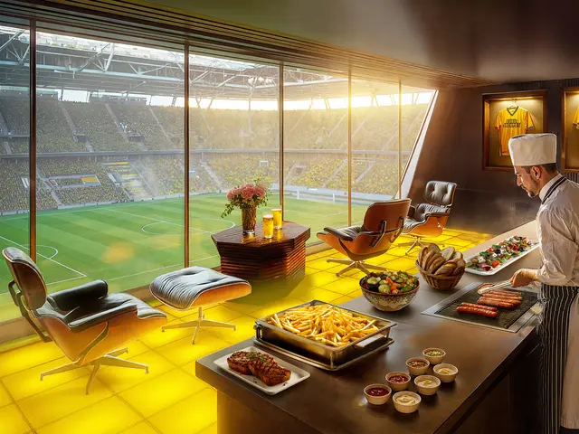 Vom Stehplatz bis zum VIP-Bereich: Fußball lässt sich auf viele Arten erleben. Wer jedoch eine der begehrten Logen ergattern will, braucht nicht nur Leidenschaft – sondern oft auch ein ordentliches Budget. Mit einem Gewinn bei der Lotterie Eurojackpot ließe sich die eigene Loge im Stadion sogar hochindividuell ausstatten. | Foto: WestLotto