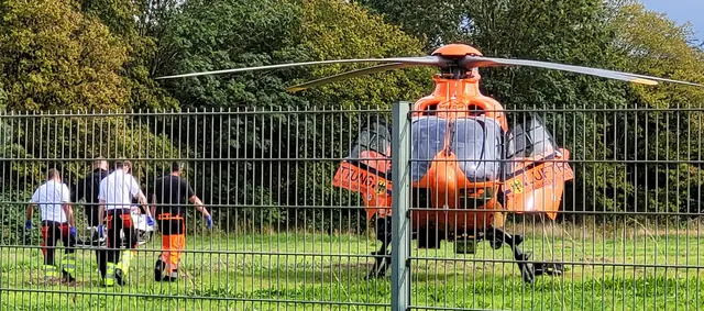 Bild Schepers Text Polizei Wesel  / Verkehrsunfall mit schwer verletztem Motorradfahrer