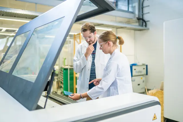 An der Hochschule Ruhr West wird Forschung mit Gründungspotential betrieben. Foto: HRW