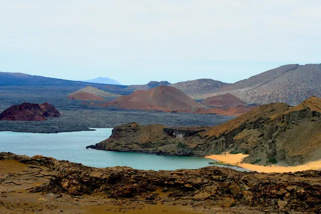 Pinnacle Rock auf der Insel Bartolomé