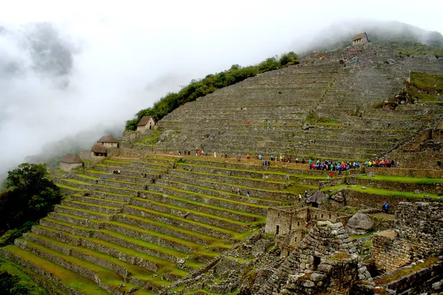 Terassenfelder zum Anbau für Kartoffeln