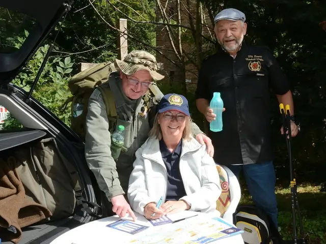 FReude am Kontrollpunkt Schloss Schellenberg | Foto: Uwe Klein