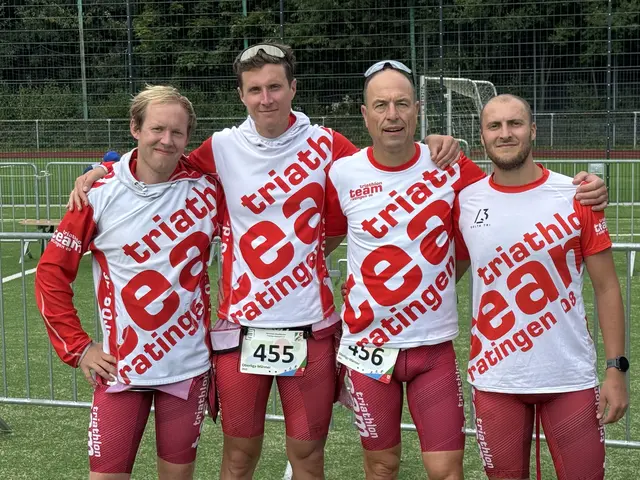 Philipp Rudat, Daniel Held, Ditmar Drenker und Eric Müller