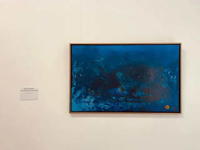 Titel: "Blau Blau Blau ist der Enzian" von Manfred Dahmen | Foto: Mülheimer Kunstverein KKRR