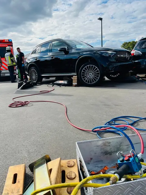 Blick auf die Einsatzstelle | Foto: Feuerwehr Essen