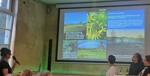 Heute noch - der Naturreichtum rund um die Zeche Sterkrade - weil bleibt davon nach Umsetzung der aktuellen Bebauungspläne ? | Foto: Walter Wandtke