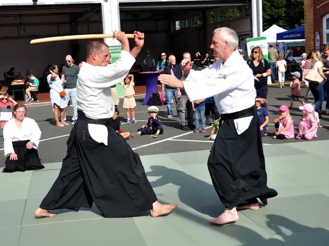 Der Polizeisportverein (PSV) Essen zeigten ihre Künste.  | Foto: Uwe Klein
