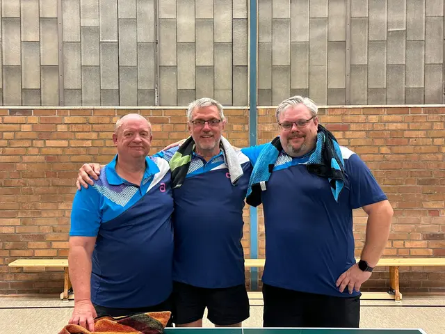 (vL) Robert Laupenmühlen; Rüdiger Krause; Nils Schöttler 