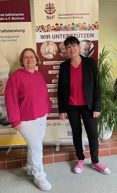 Geschäftsführerin Martina Kastenmaier-Koch (links) und Vorständin Michaela Wiedemhöver | Foto: Marion Schremmer