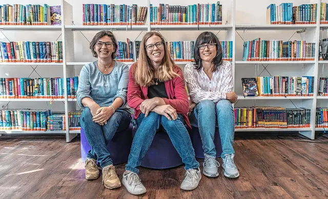 Das Team der Bücherei Balve: Heike Hering, Steffie Friske und Eva Schröer-Spinne. Foto: Stadt Balve