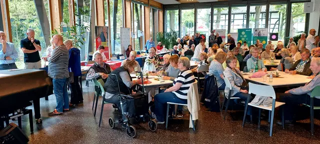 Im erneut gut besuchten Arent Rupe Gemeindehaus…