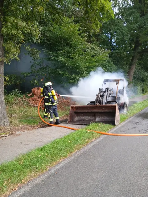 FW an der Einsatzstelle | Foto: Feuerwehr Schermbeck