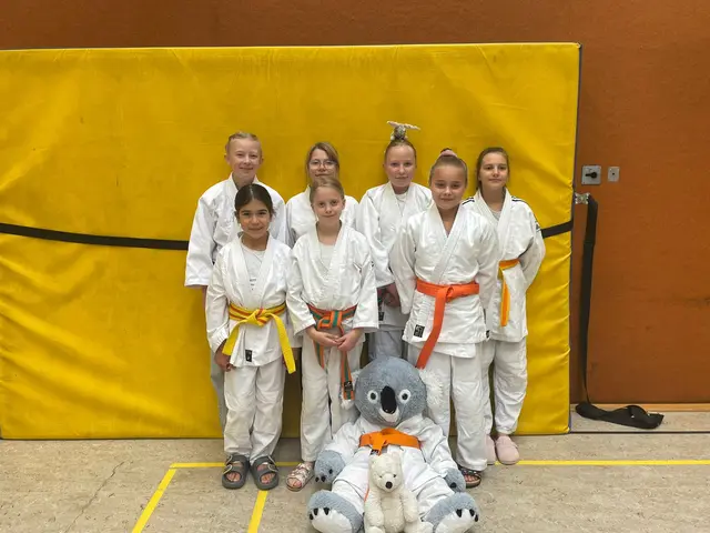 Das Bild zeigt:
Vorne von links: Elif Dagdemir, Felizitas Kolisko, Lina Rüping
Hinten von links: Nikola Bertele, Nele Wöste, Jana Eckey, Emma Wöste