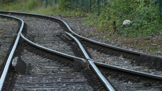 Gerade noch zur rechten Zeit die Weichen gestellt und abgebogen - zumindest den zusätzlichen Fotoauftrag.