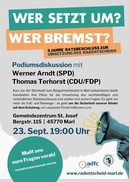 Foto: Foto: Radentscheid Marl 