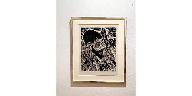 Titel: Sennkopf von Ernst Ludwig Kirchner

Bild aus dem Artikel im Lokalkompass: „Kunst – Expressionismus. Expressionismus – neue Kunstausstellung im Kunstverein Villa Wessel in Iserlohn.“