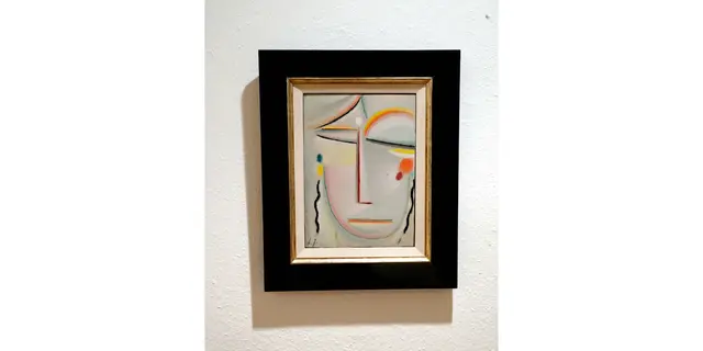 Titel: Abstrakter Kopf: Erleuchtung II von Alexej von Jawlensky

Bild aus dem Artikel im Lokalkompass: „Kunst – Expressionismus. Expressionismus – neue Kunstausstellung im Kunstverein Villa Wessel in Iserlohn.“