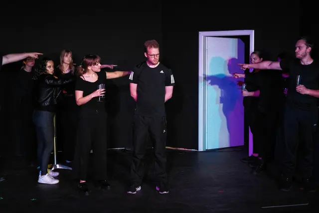 Das Ensemble21 feiert Premiere von Lumiéres. Foto: Lukas Meier