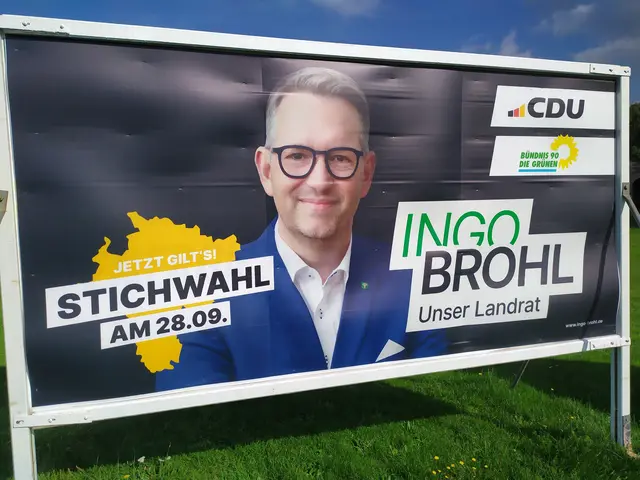 Der zweite Sieger des Abends: Landrat Ingo Brohl