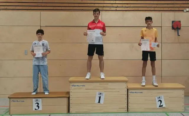 Sieger Jungeneinzel U17 – Noe Rößler