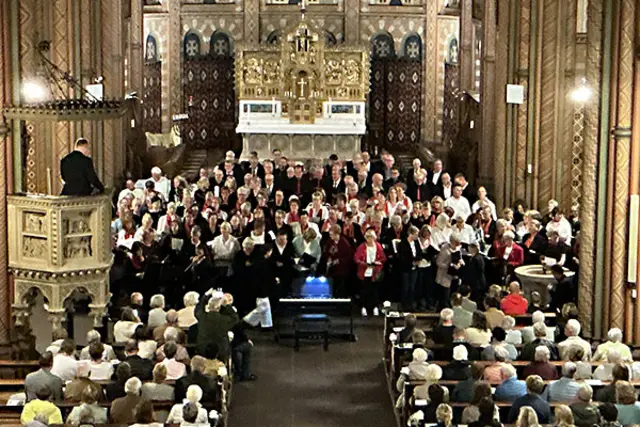 Schlusschor mit allen Chören | Foto: Adrian Gleising