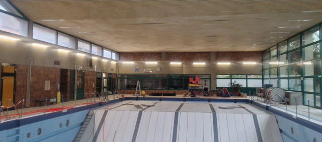 Die Reparaturarbeiten am Hallenbad in Hattingen sind noch nicht abgeschlossen. Foto: Stadt Hattingen