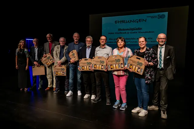 Dankeschön an die Vertreter*innen der SSV/GSV