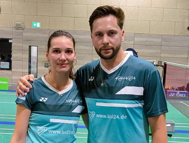 Die Macht im Mixed: Maria Kuse und Vasily Kuznetsov | Foto: Grün-Weiß Mülheim