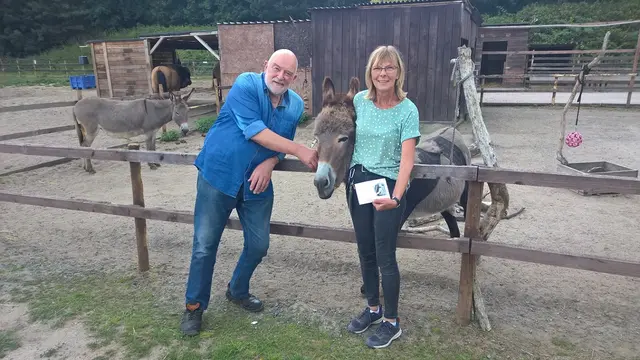 HAMMER-WERNER mit Renate Zolopa vom Vereinsvorstand | Foto: Michael Cremer