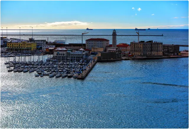 Tiefseewasserhafen von Triest